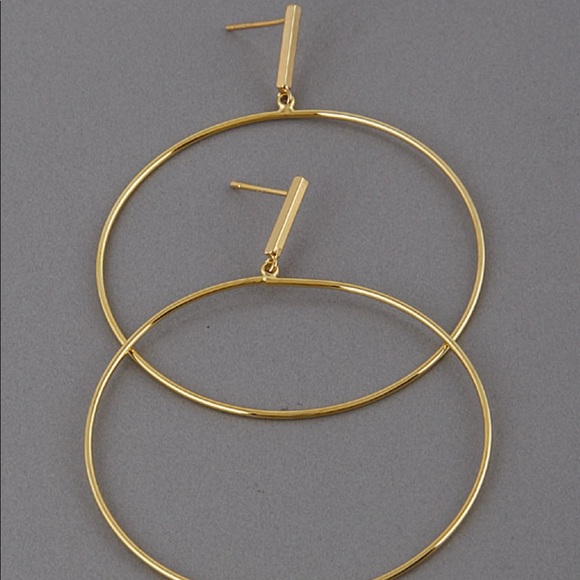 Armora’s | Gold Hoops - Picture 3 of 3